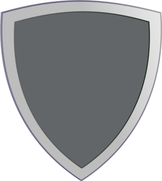 How To Set Use Blank Shield Clipart (534x597), Png Download