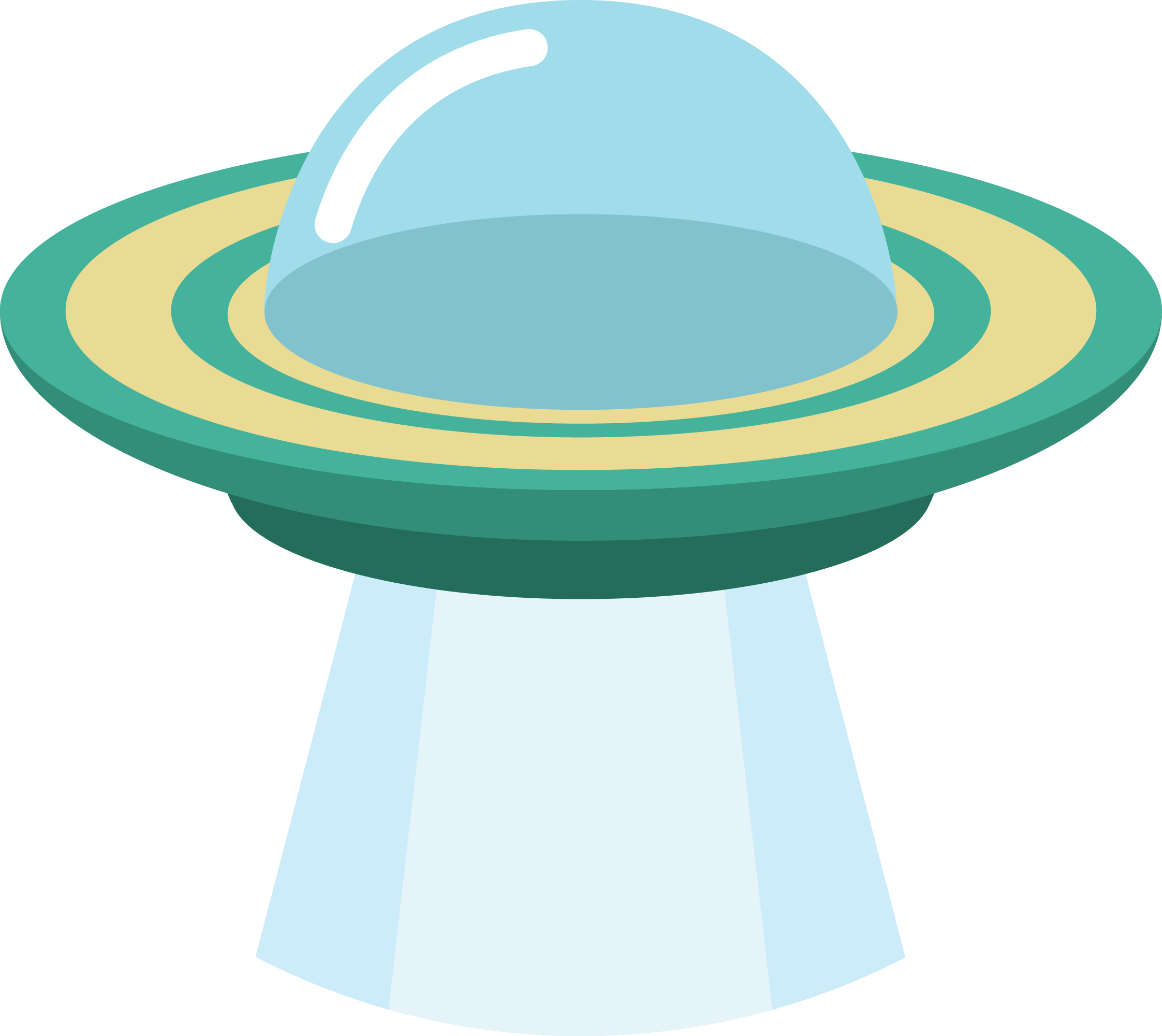 Ufo Clipart Png (2245x2000), Png Download
