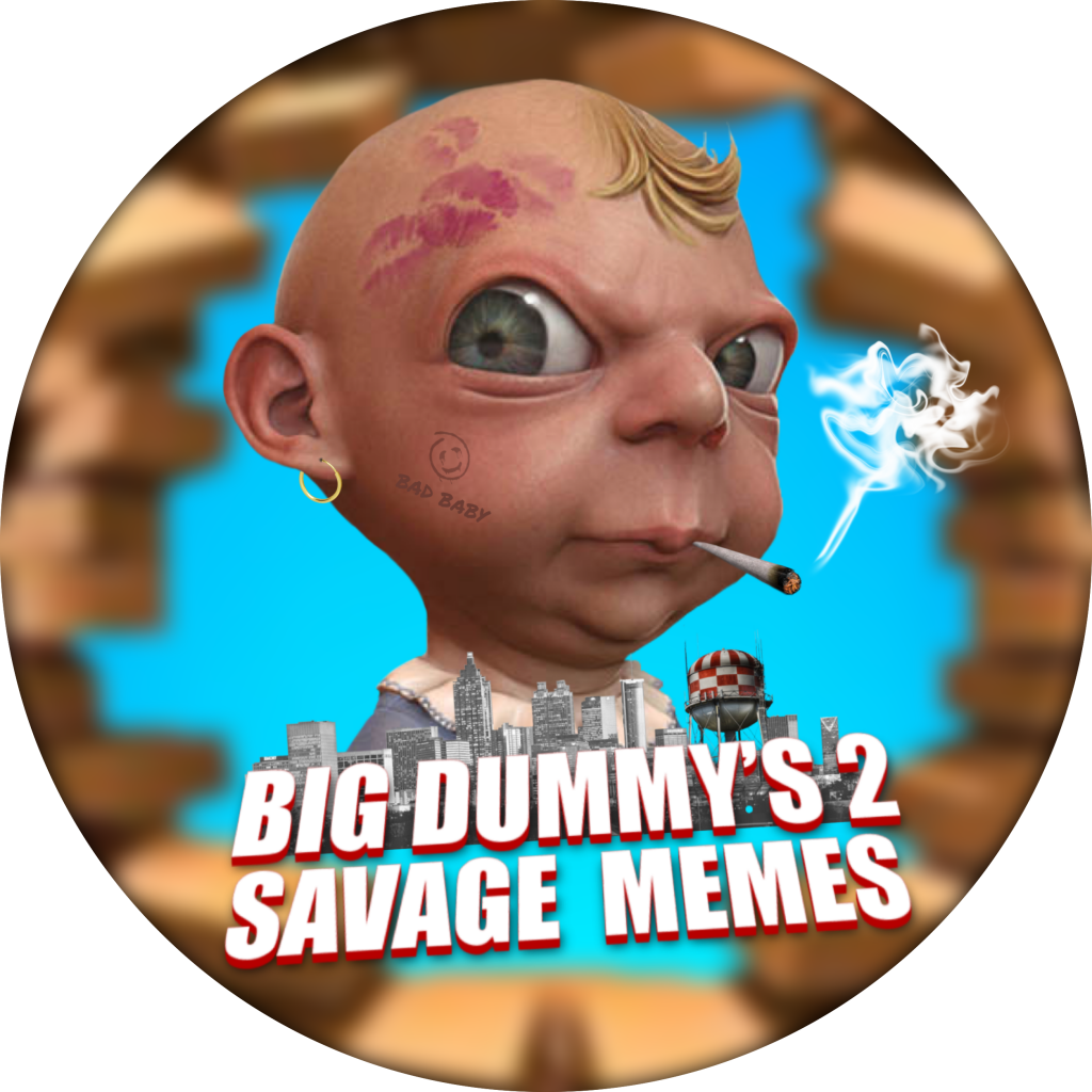 Big Dummy's 2 Savage Memes - Meme (1024x1024), Png Download