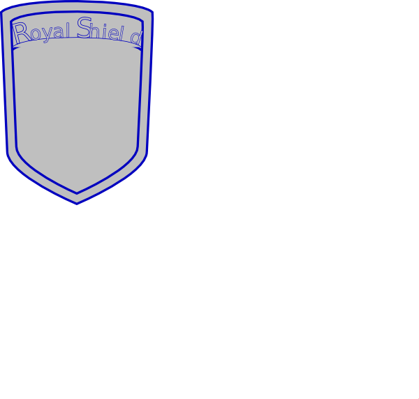 This Free Clipart Png Design Of Blank Shield Soccer (600x572), Png Download