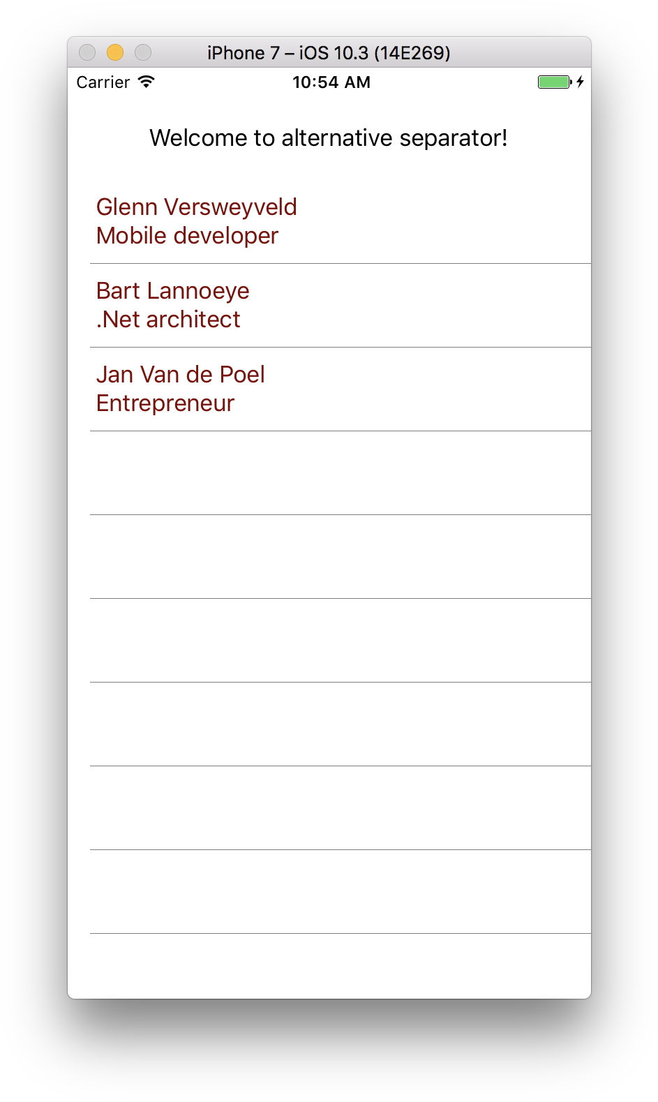 Xamarin Forms Custom Listview Separator Without Boxview - Credential (974x1602), Png Download