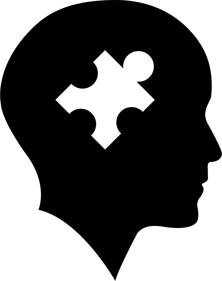 Bald Head With Puzzle Piece Comments - Head Puzzle Png (774x980), Png Download