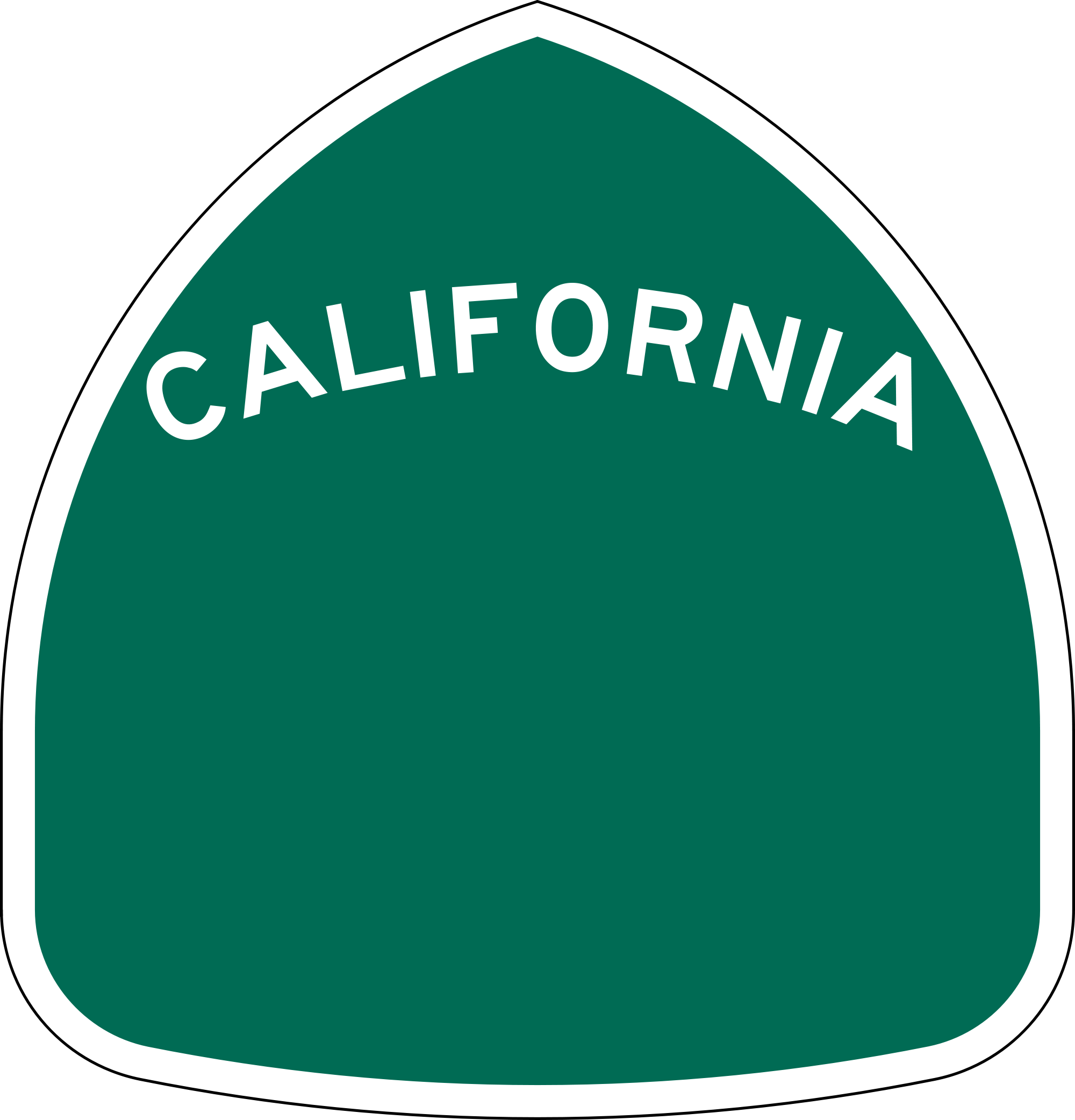 Open - Ca Hwy 4 Sign (2000x2083), Png Download