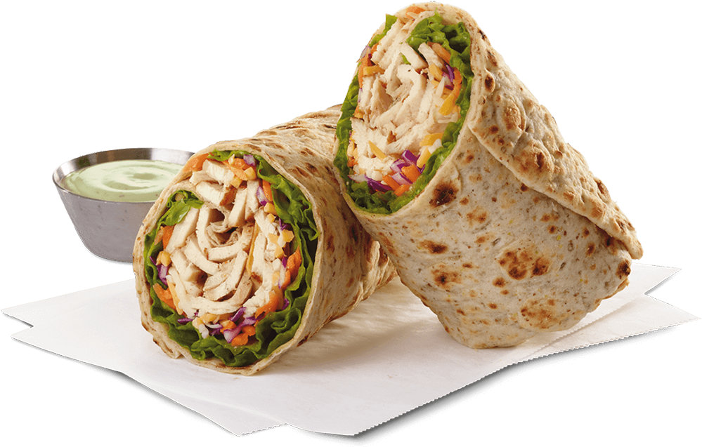 Grilled Chicken Cool Wrap - Chick Fil A Grilled Chicken Cool Wrap (800x800), Png Download