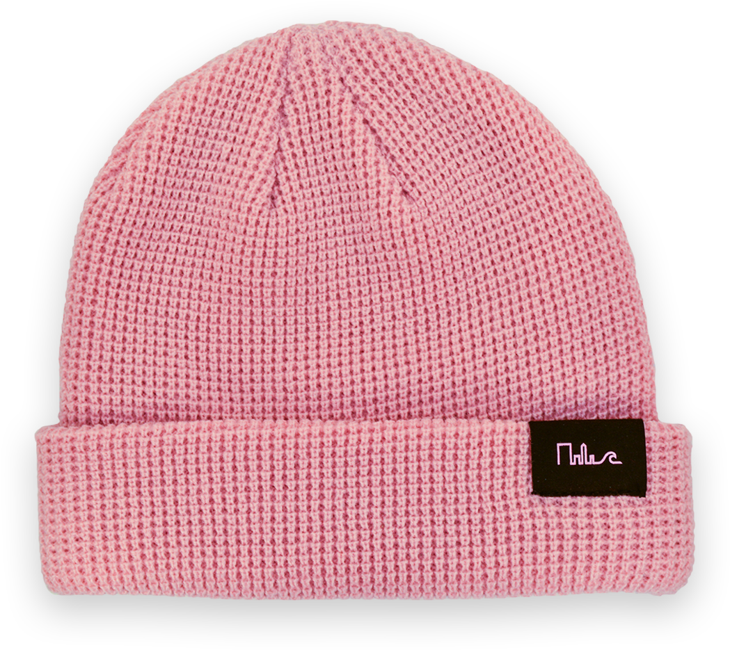 Nysea Beanies 0007 Foldup Pink - Beanie (1200x1488), Png Download