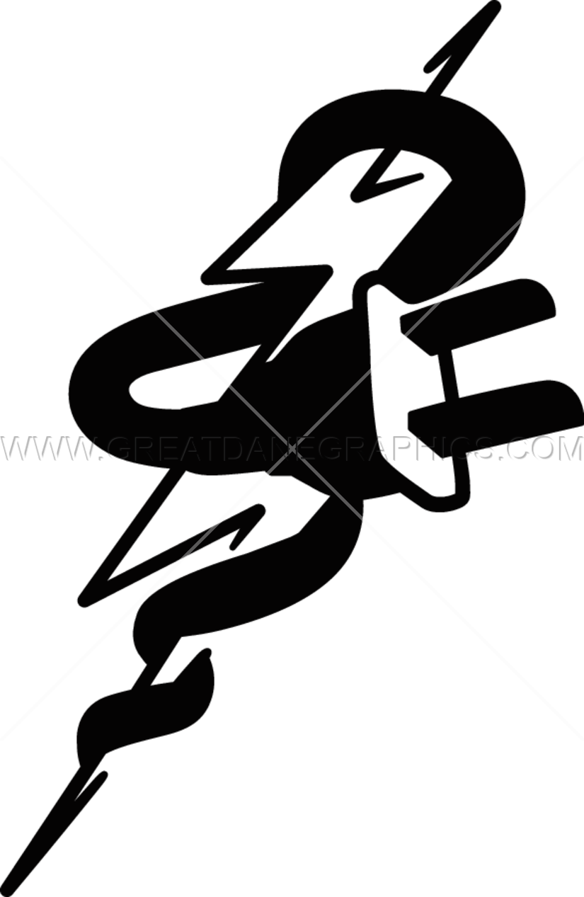 Lightning Bolt Plug - Illustration (825x1267), Png Download