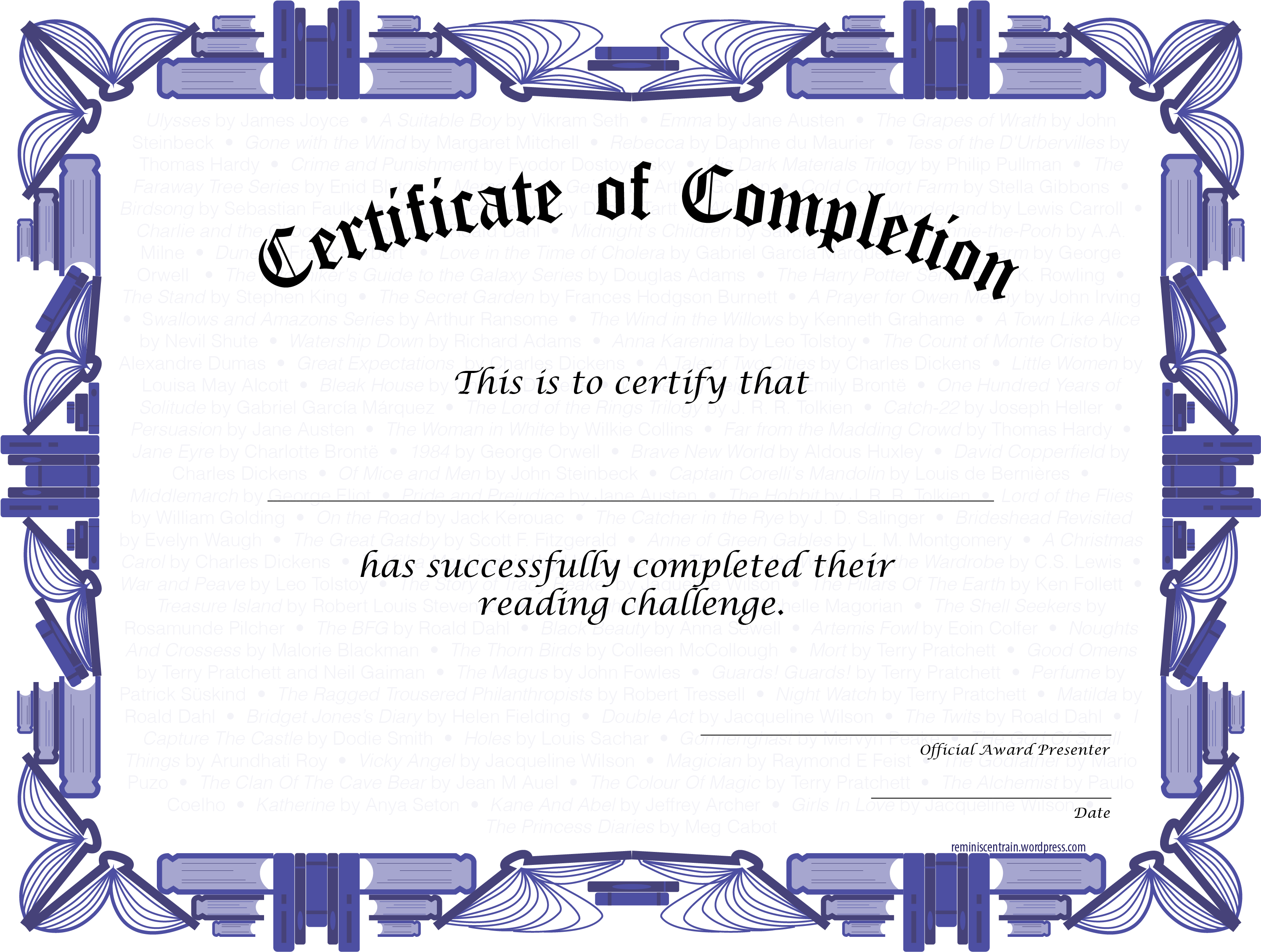 Red - Certificate (3300x2550), Png Download