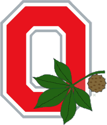 Ohio State Logo Psd - Ohio State Beat Clemson (343x400), Png Download