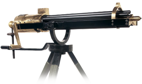 The Battery Gun Company Gatling Gun - Gatling Gun (650x376), Png Download