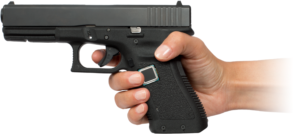 Hand1 Gun3 Hand1 Gun2 - Glock 19 (1200x528), Png Download