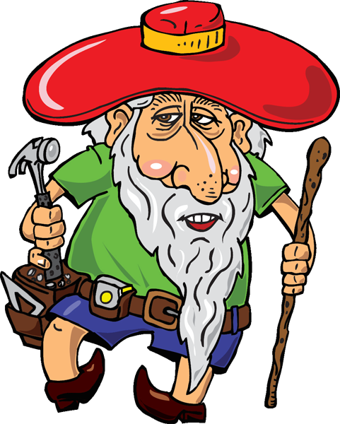 This Jungle Spirit Is Said To Be Small In Stature, - Tata Duende (481x600), Png Download