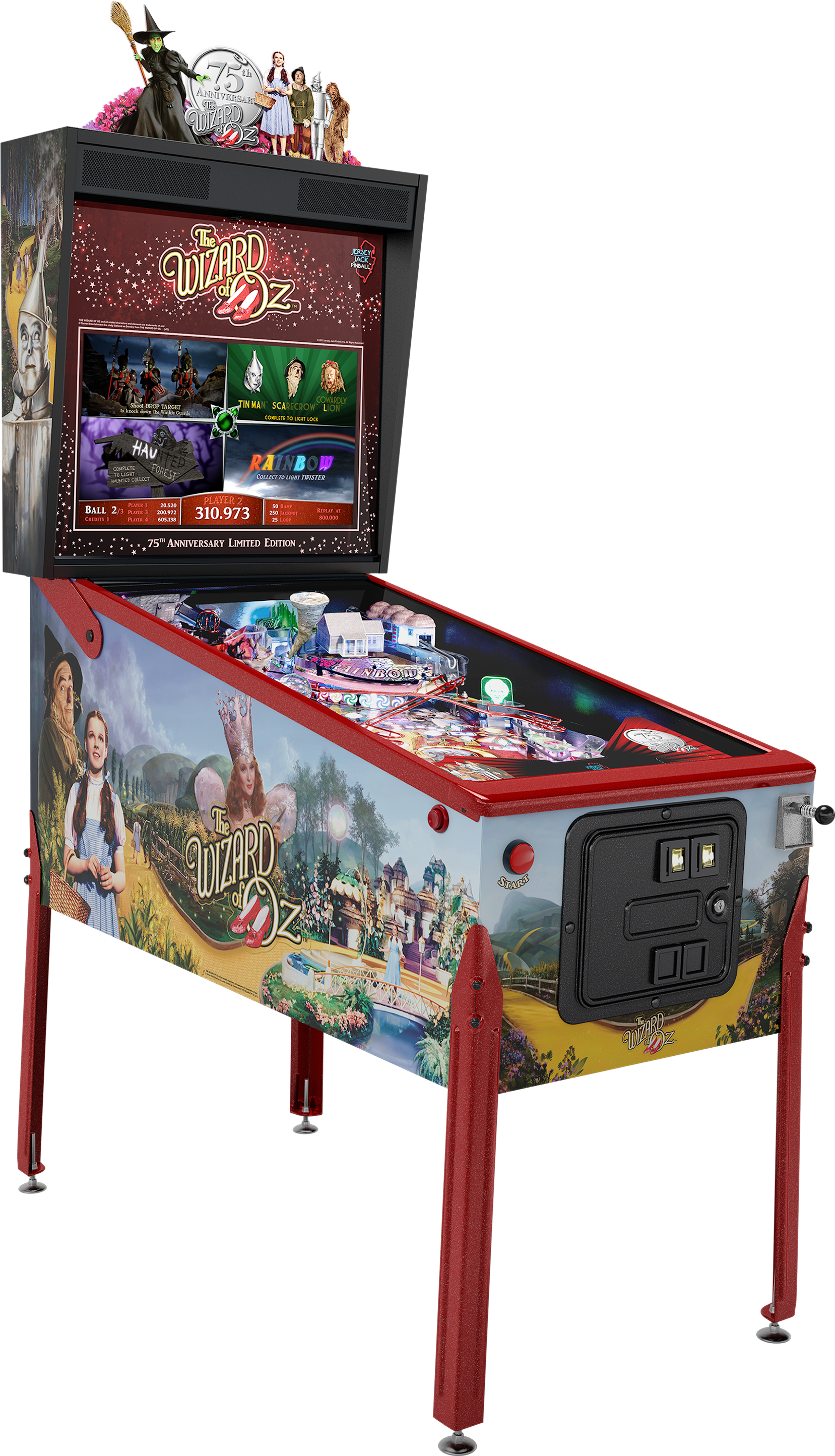 Compare Products - Ruby Red Woz Pinball (1799x2997), Png Download