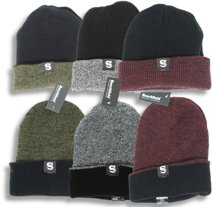 Reversible Beanie Hat - Beanie (450x459), Png Download