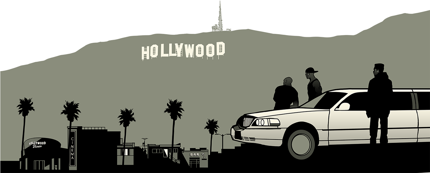 Canal Agency - Hollywood Friends [book] (1400x602), Png Download