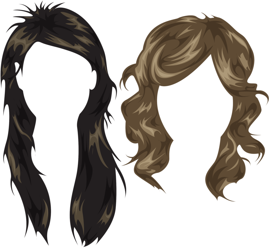 Hair In Psd By Girdog5017 On Deviantart (951x840), Png Download