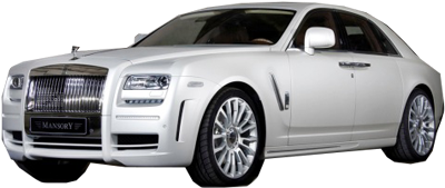 White Rolls Royce Png High-quality Image - Rolls Royce Ghost Mansory 2010 (400x300), Png Download