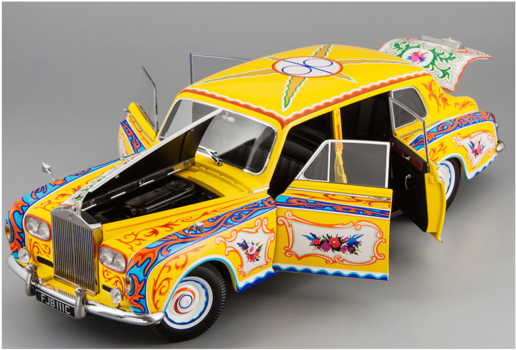 Paragon Models Rolls Royce John Lennon - Beatles Rolls Royce Paragon (600x424), Png Download