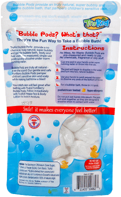Trukid Eczema Care Bubble Podz - (formerly Known As (290x450), Png Download