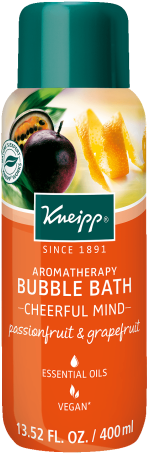 Passionfruit & Grapefruit Aromatherapy Bubble Bath - Kneipp Bath Bath Foam Maracuja + Grapefruit 400 Ml (400x600), Png Download