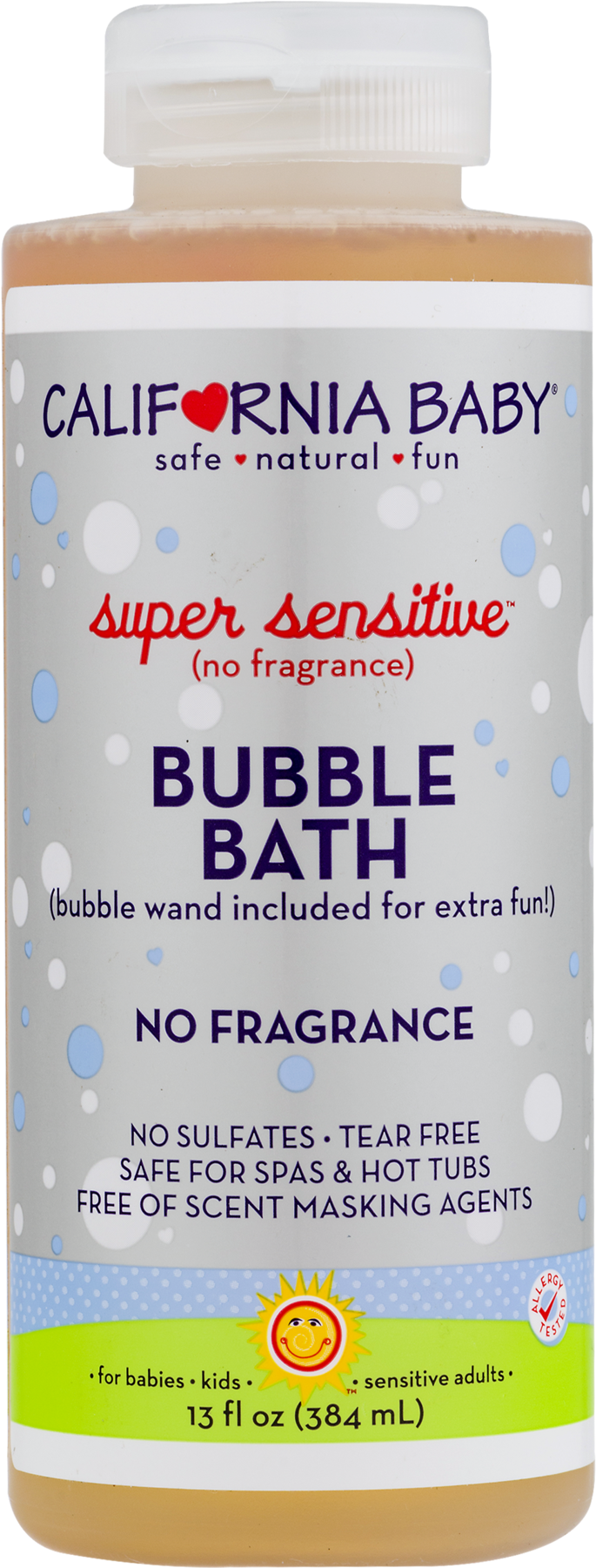 False California Baby Bubble Bath - Calming - 13 Oz (1800x1800), Png Download