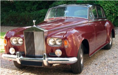 Rolls-royce Silver Cloud Lll - Rolls-royce Silver Shadow (398x598), Png Download