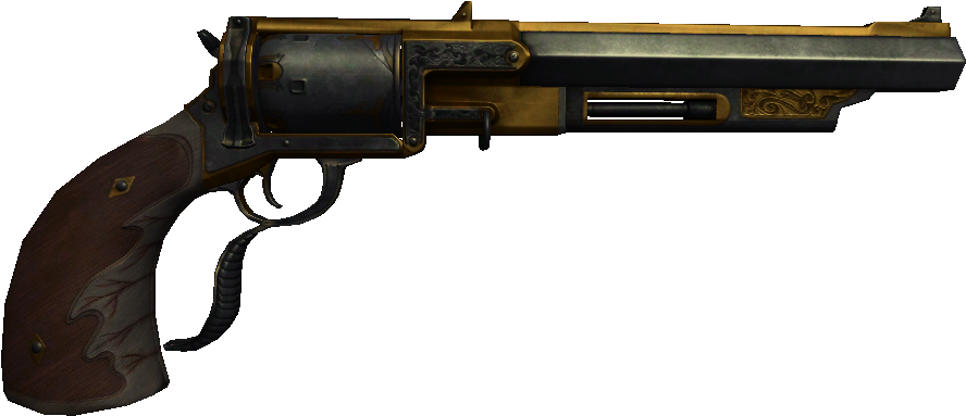 Modeled After The 1851 Colt Navy Revolver, The Paddywhacker - Old Fashioned Hand Cannon (923x424), Png Download