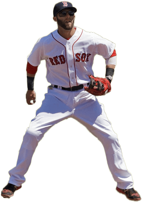 Dustin Pedroia - Mookie Betts White Background (704x704), Png Download
