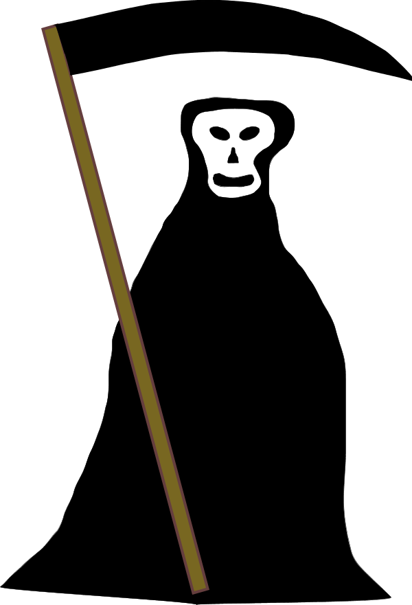Reaper, Death, Dead, Kill, Horror - Death Clipart (438x640), Png Download