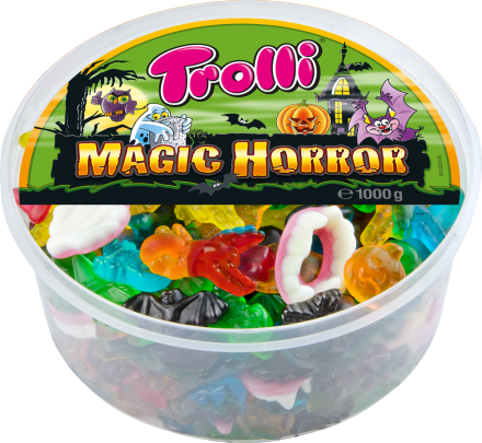 Trolli - De - Trolli - Tubo ''horror Festival'' - 1kg (440x405), Png Download