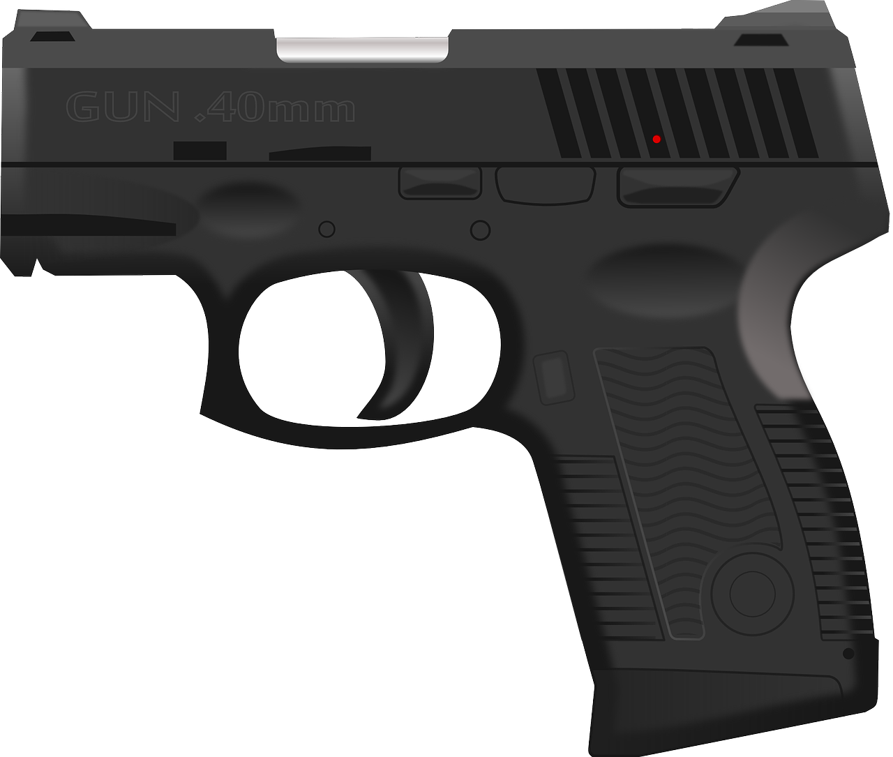 Png Library Library Firearm Pistol Art Hand - Smith And Wesson Bodyguard 380 Reviews (1280x1085), Png Download