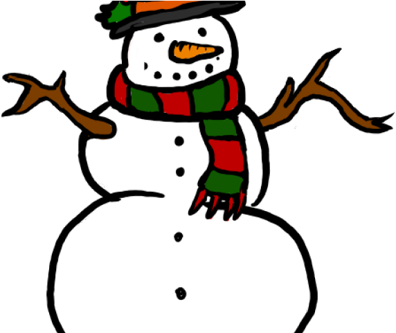 Cute Snowman Clipart - Naughty Snowman Greeting Cards (640x480), Png Download