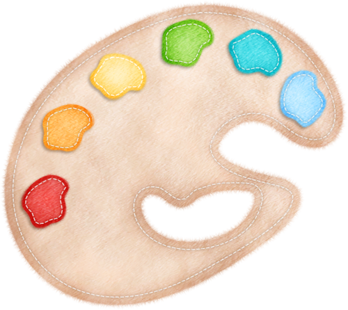 Kcroninbarrow Perfectcanvas Paintpalette - Palette (500x446), Png Download