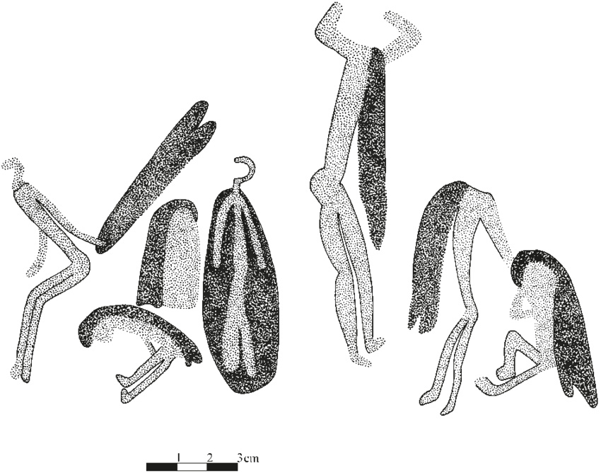 Panel 2 Is Located On A Step Above The Handprint In - Sketch (850x668), Png Download