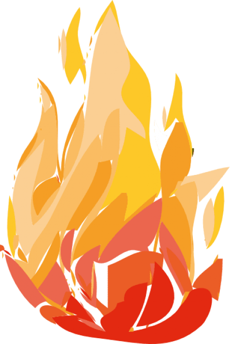 Fire-hi - Fire Clip Art (402x594), Png Download