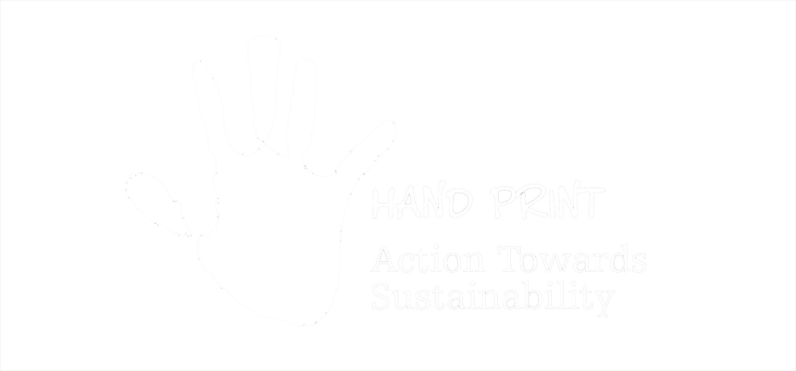 Handprint - Sign (2551x1190), Png Download