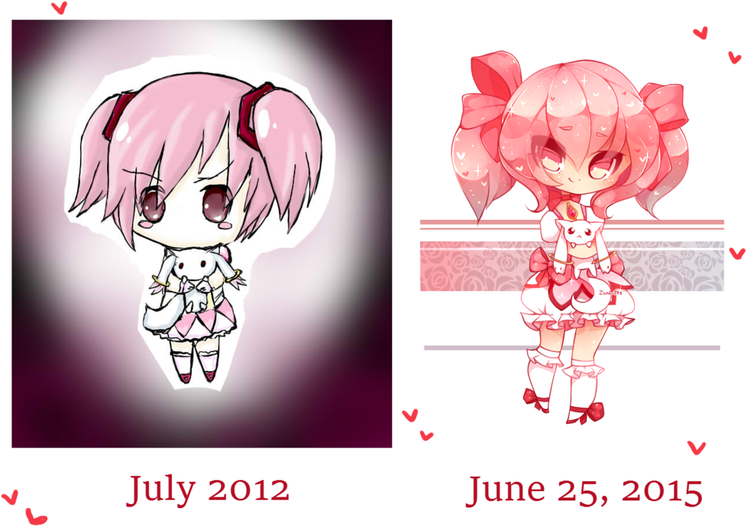 Improvement Meme By Fawnbun - Drawing (1065x749), Png Download