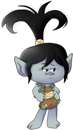 Dreamworks-trolls Tumblr - Branch As A Girl Trolls (500x500), Png Download