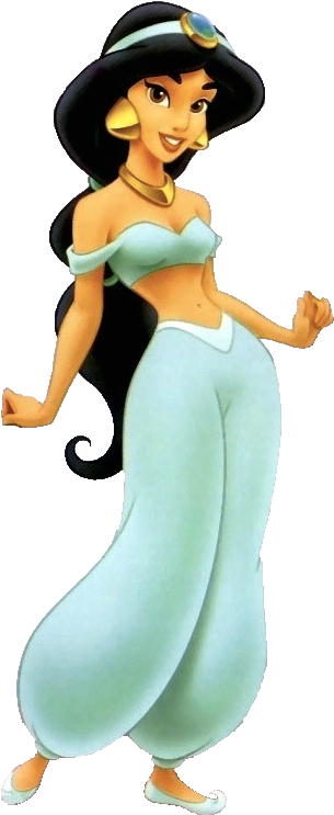 Disney Princess Jasmine Cut Out Png - Jasmine Disney (328x768), Png Download