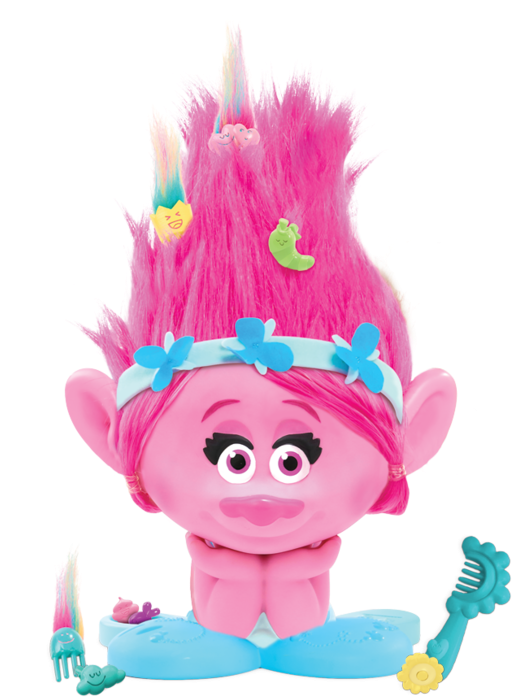 Trolls Poppy Styling Troll - Trolls Hair Styling Kit (960x743), Png Download