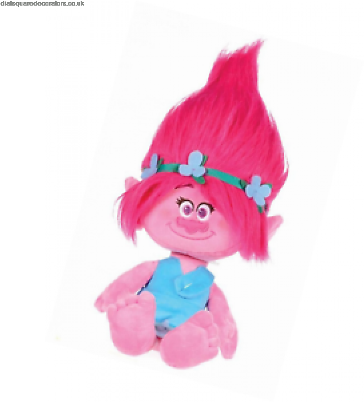Beautiful And Charming Original Dreamworks Trolls Poppy - Dreamworks - Whitehouse Leisure Poppy Plush 40cm. (800x785), Png Download