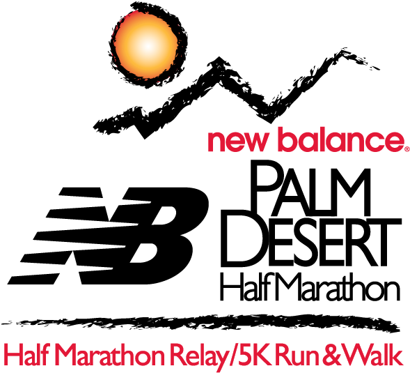 New Balance Palm Desert 1/2 Marathon And 5k At Palm - Marathon (600x600), Png Download