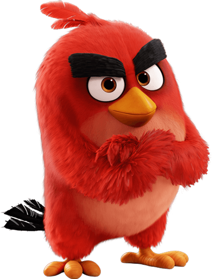Angry Birds Movie Png - Red Angry Birds (440x600), Png Download