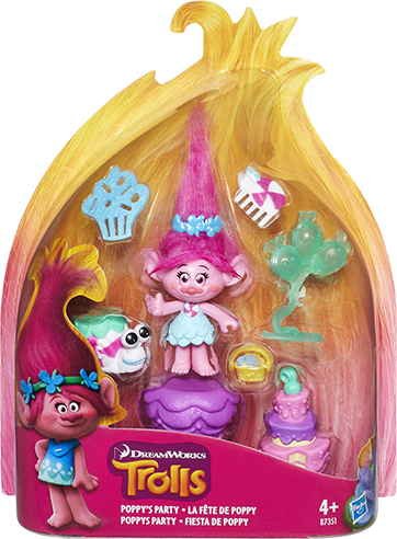 Trolls Troll Town Playset, Poppy, , Large - Trolls Poppy Juguetes (362x492), Png Download