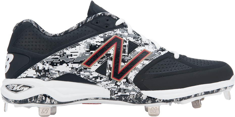Pedroia's 4040v2 - New Balance Men's 4040 Metal Lo Baseball V2 Golf Shoes (973x533), Png Download