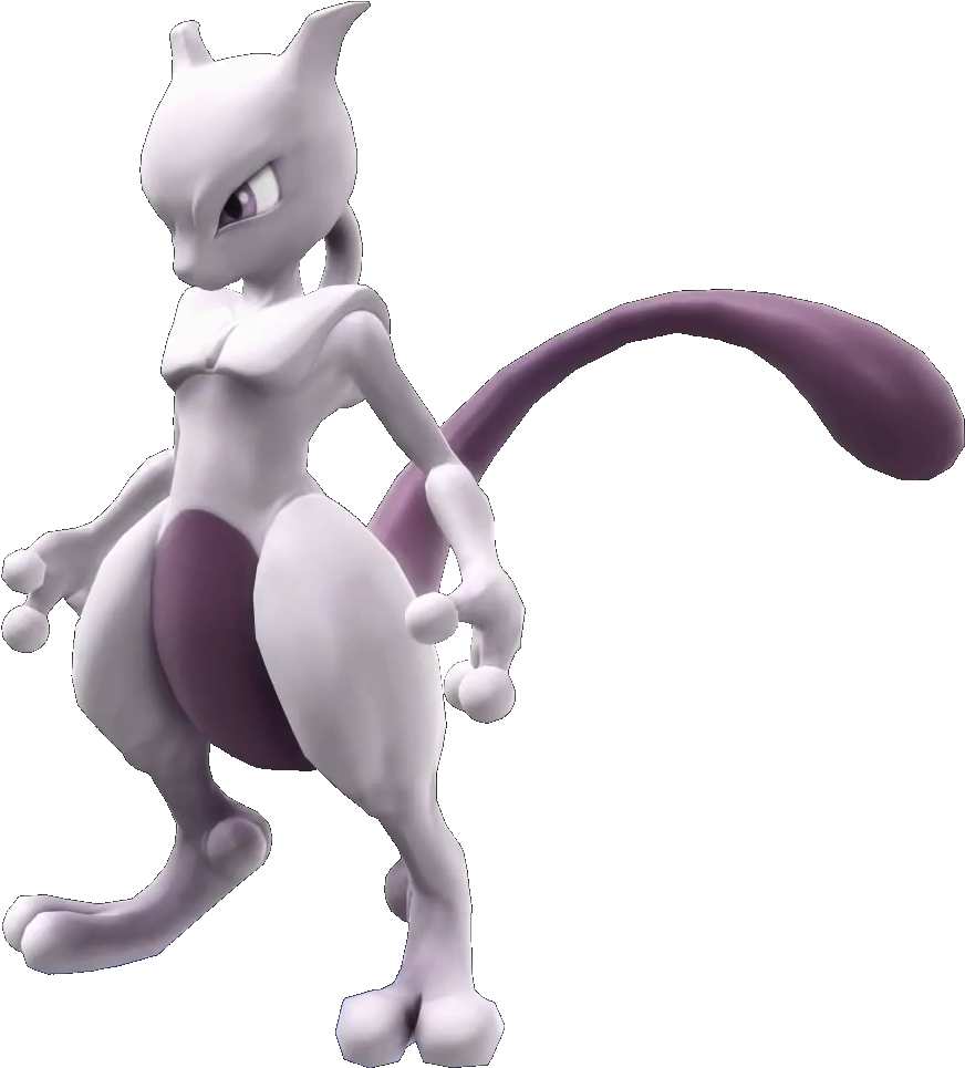 Mewtwo Ssb4 - Ssb4 Mewtwo Png (964x964), Png Download