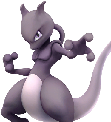 Mewtwo Smash 4 Png (416x416), Png Download