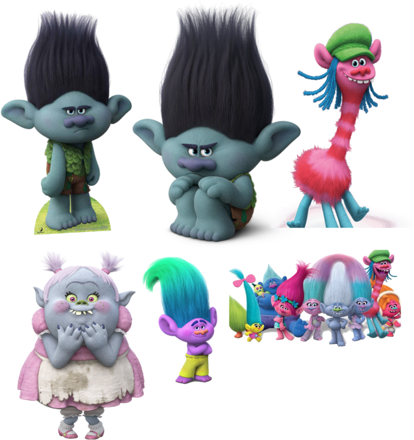 Download Trolls Clipart Trolls Movie Selfie Frame Photo Booth Prop Poster Png Image With No Background Pngkey Com