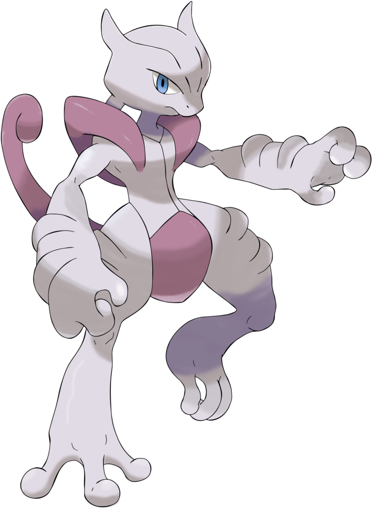 Vanishing Into Infinity And Beyond - Pokemon Mewtwo X (777x1029), Png Download