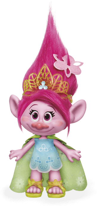 Trolls Einzelfigur Poppy - Trolls En Porcelana Fria (700x700), Png Download