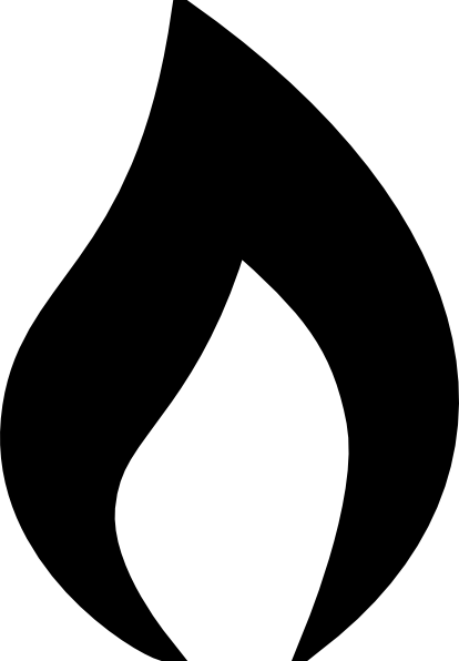 Flame - Candle Flame Vector Png (414x596), Png Download